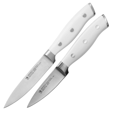 Henckels Forged Accent 2 Pc Paring Knife Set- White Handle