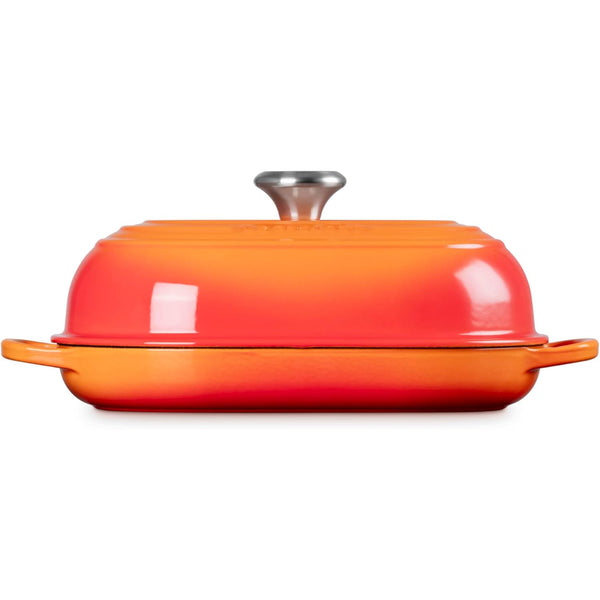 Le Creuset 1.5 qt. Signature Oval Bread Oven, Flame