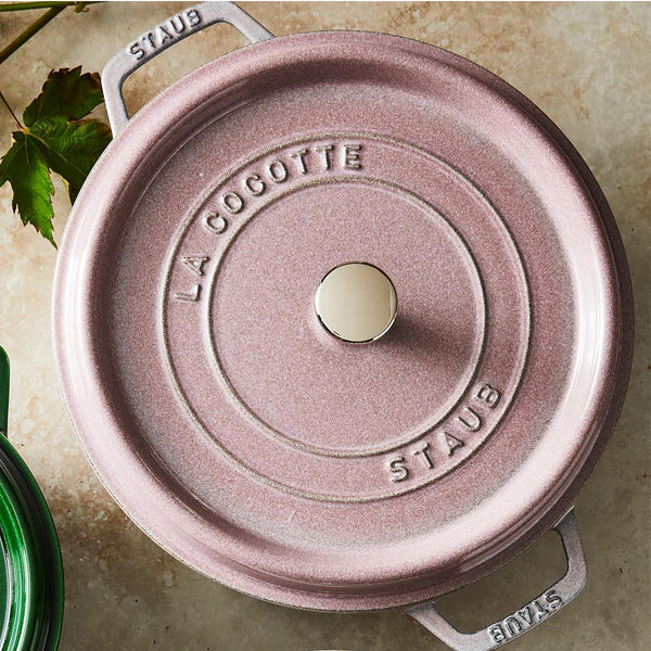 Staub Cast Iron 4-qt Round Dutch Oven - Lilac