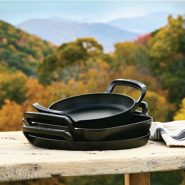 Le Creuset 12" Alpine Outdoor Collection - Square Grill Basket (Matte Black)