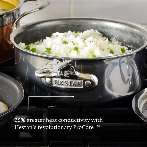 Hestan Nanobond 3-Quart Covered Saucepan