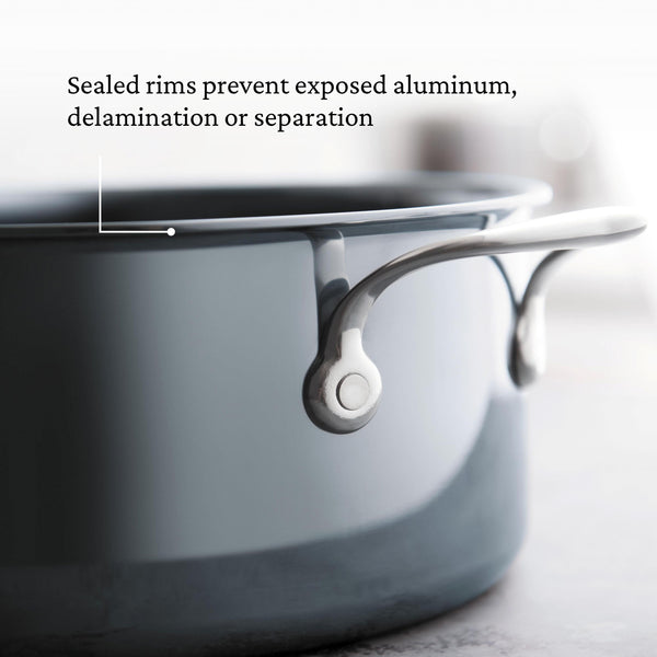 Hestan Nanobond 4-Quart Covered Saucepan With Helper Handle