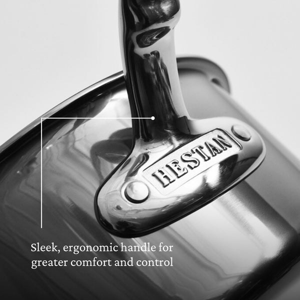 Hestan Nanobond 4-Quart Covered Saucepan With Helper Handle