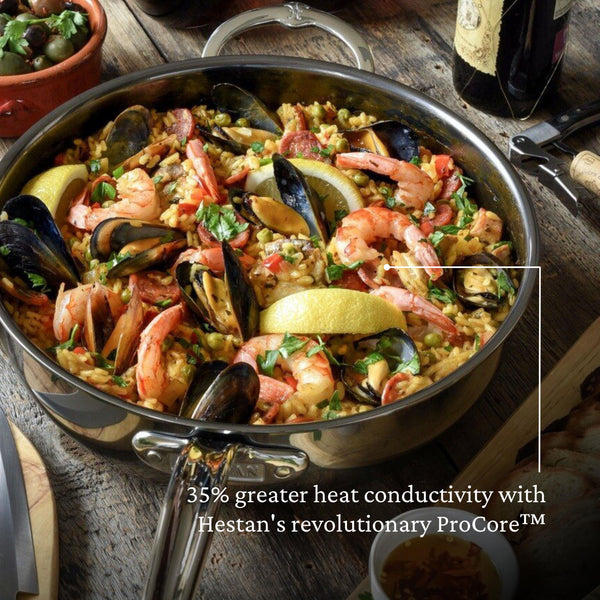 Hestan Nanobond 5-Quart Covered Essential Pan With Helper Handle