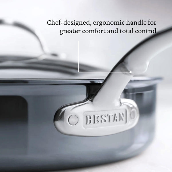 Hestan Nanobond Covered 3.5-Quart Saute W/ Helper Handle