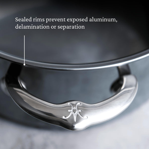 Hestan Nanobond Covered 3.5-Quart Saute W/ Helper Handle