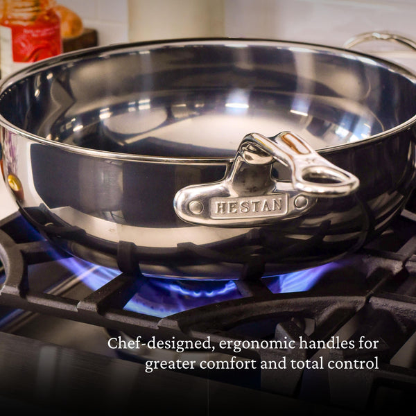 Hestan Nanobond Titanium 3.5-Quart Covered Essential Pan - Chef's Special