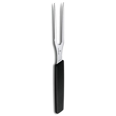 Victorinox Carving, Swiss Modern, 6" Carving Fork, Black