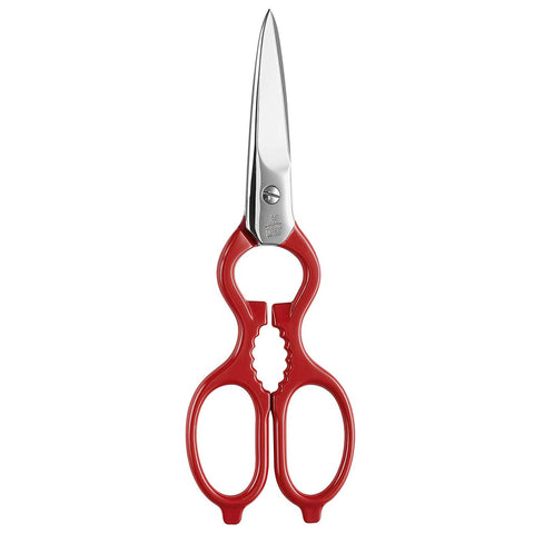 Zwilling Kitchen Shears Forged Multi-Purpose Kitchen Shears - Red