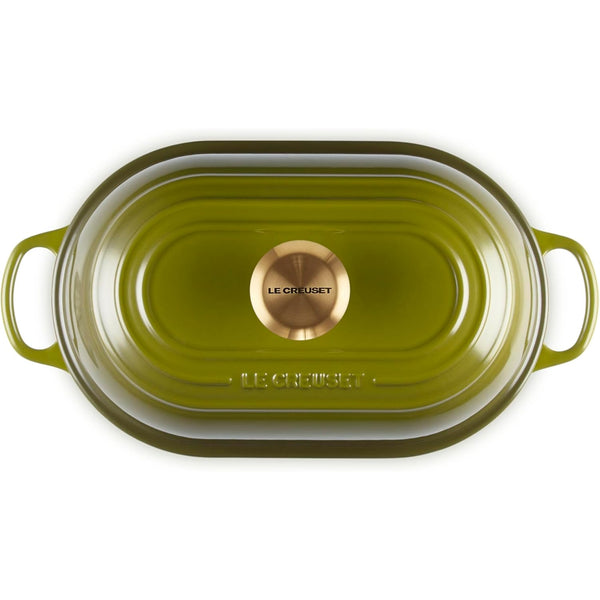 Le Creuset 1.5 qt. Signature Oval Bread Oven, Olive