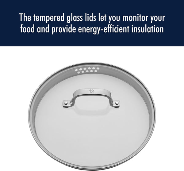 HENCKELS CLAD H3  10PC STAINLESS STEEL COOKWARE SET