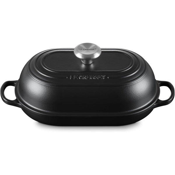 Le Creuset 1.5 qt. Signature Oval Bread Oven, Licorice