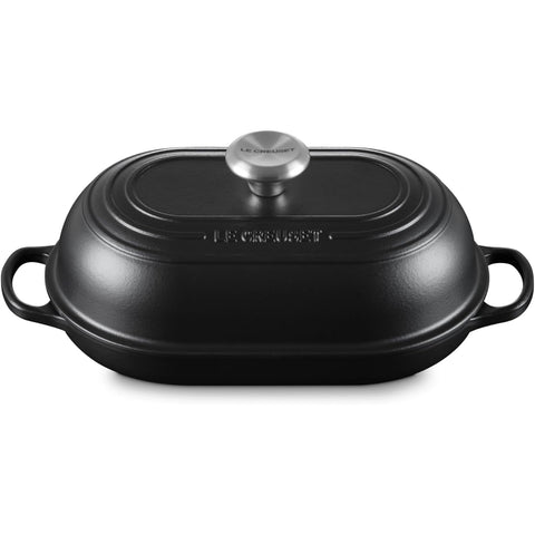 Le Creuset 1.5 qt. Signature Oval Bread Oven, Licorice
