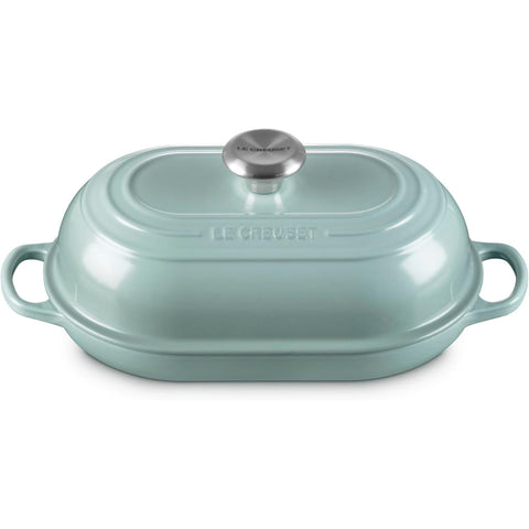Le Creuset 1.5 qt. Signature Oval Bread Oven, Sea Salt