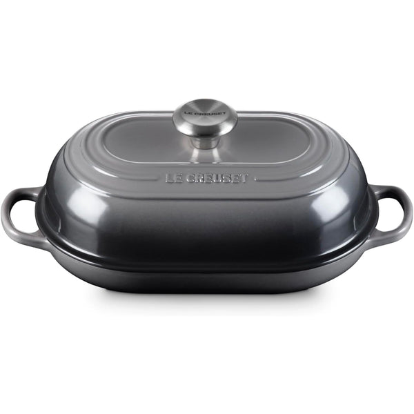 Le Creuset 1.5 qt. Signature Oval Bread Oven, Oyster