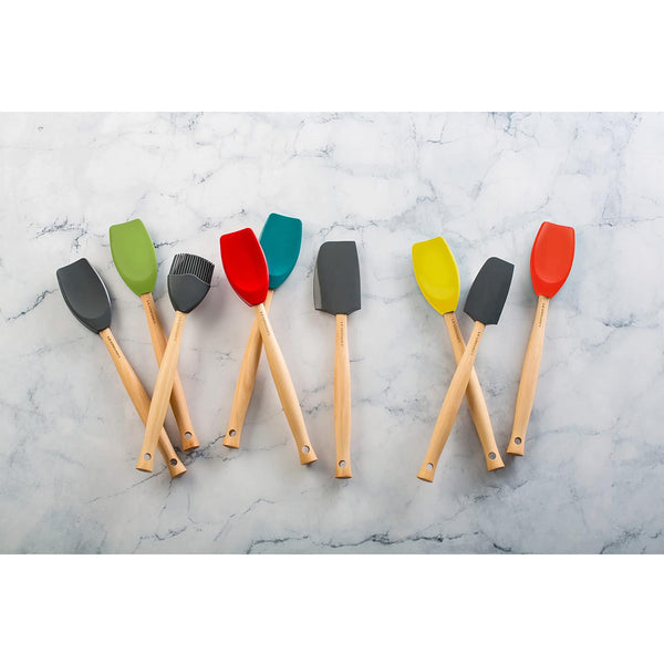 Le Creuset N/A Craft Series 5-Piece Utensil Set with Crock - Peche