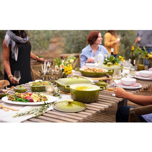 Le Creuset 5.5 qt. Signature Round Dutch Oven - Olive