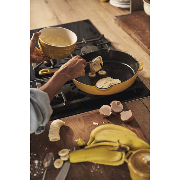 Staub 8.5" Traditional Deep Skillet - Citron