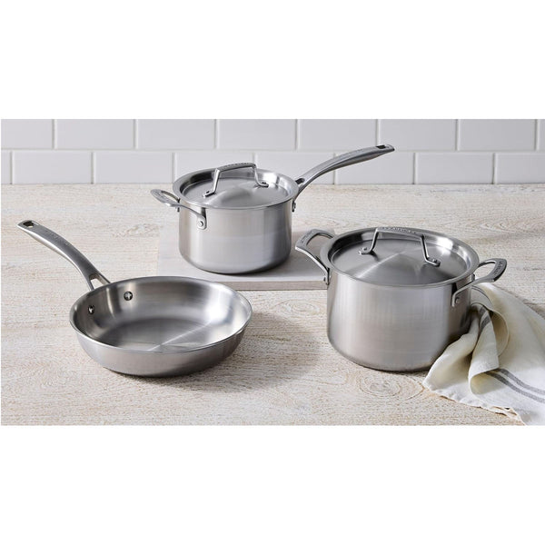 Le Creuset 9.5"  Essential Stainless Steel Fry Pan