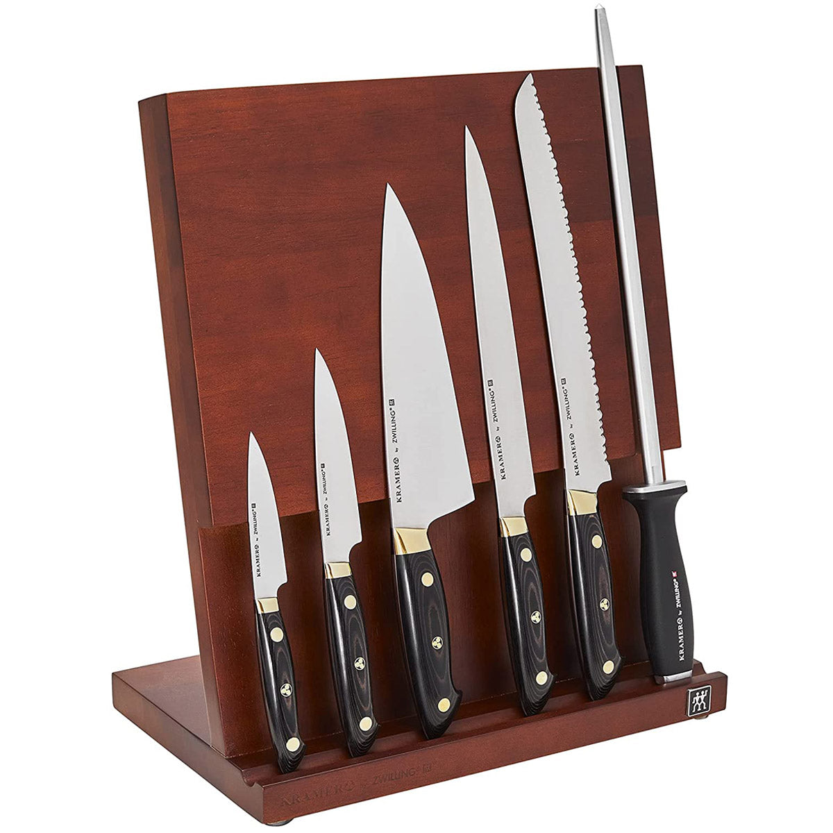 Kramer by Zwilling Euroline Damascus 7-Piece Knife Block Set