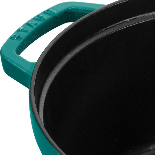 Staub Cast Iron - Round Dutch Ovens 7-Qt Round Dutch Oven - Turquoise