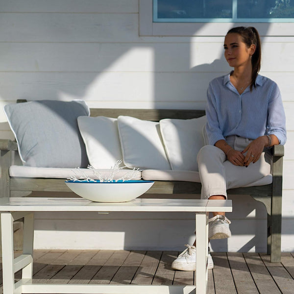 GUZZINI CENTERPIECE/FRUIT BOWL TWIST - Transparent Kiwi