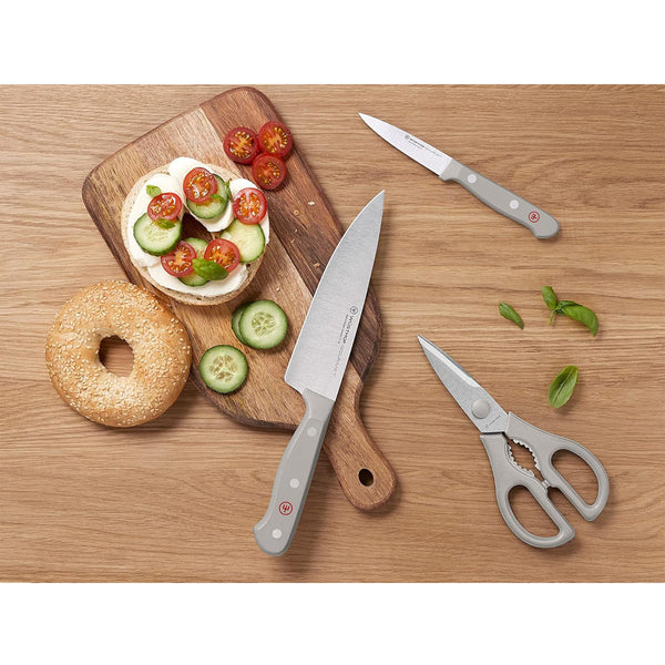 WUSTHOF GOURMET GREY 3" PARING KNIFE, SPEAR POINT