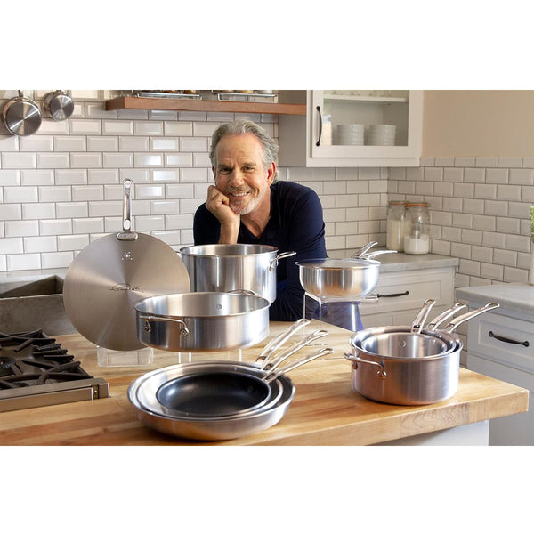 Hestan Provisions OvenBond 3pc OvenBond Set: includes 1/each Half & Quarter Sheet Pans, and Cooling Rack for Half Sheet Pan