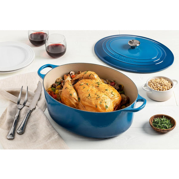 Le Creuset 8 qt. Signature Oval Dutch Oven - Peche