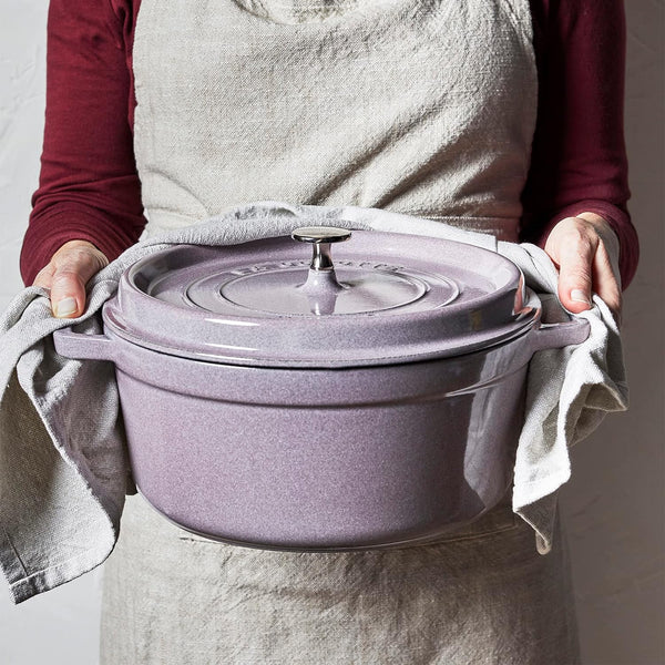 STAUB  7-QT ROUND DUTCH OVEN - LILAC