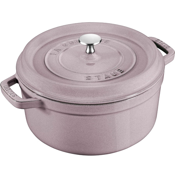 STAUB  7-QT ROUND DUTCH OVEN - LILAC