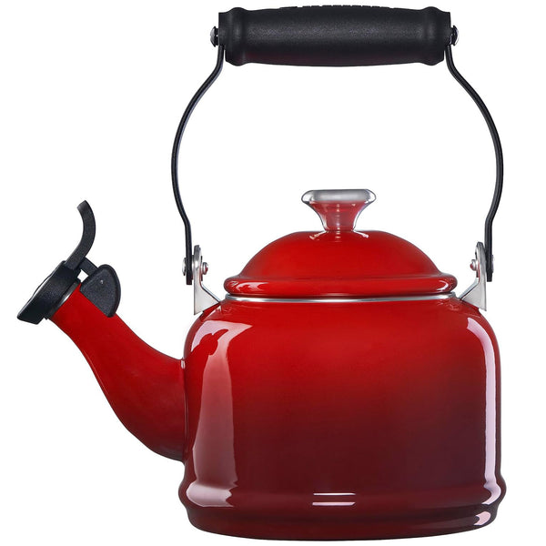Le Creuset 1.25 qt. Demi Kettle - Cerise w/ SS Knob