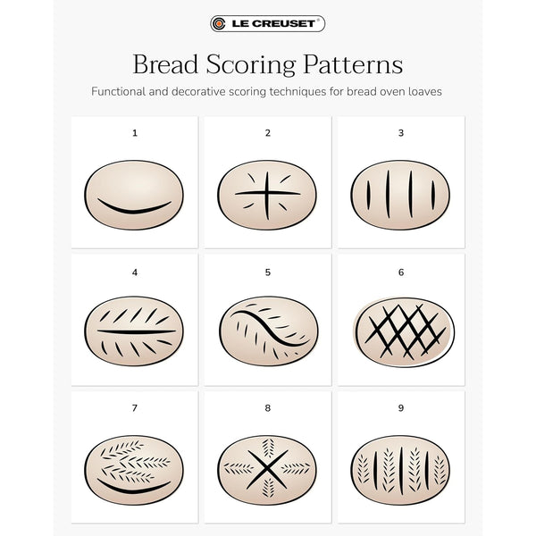 Le Creuset 1.5 qt. Signature Oval Bread Oven, Oyster