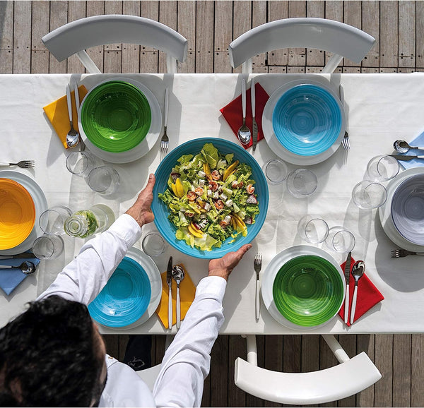 GUZZINI M BOWL TWIST - Clear Blue