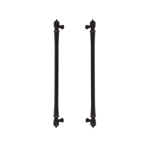 EMTEK SPNDL APP PULL 18"  US10B - OIL RUBBED BRONZE