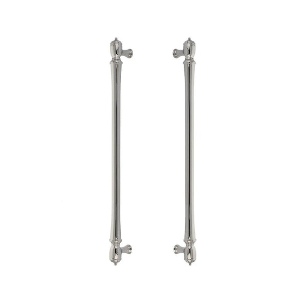 EMTEK SPNDL APP PULL 18"  US14 - POLISHED NICKEL