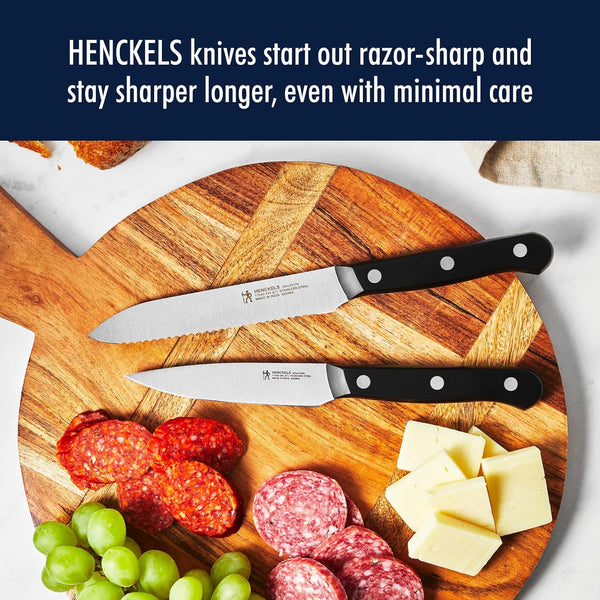 Henckels Solution 20Pc Self-Sharpening Knife Block Set