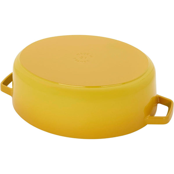 Staub 6.25-Qt Wide Oval Dutch Oven - Citron