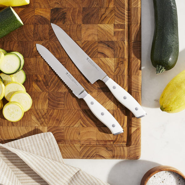 Henckels Forged Accent 2 Pc Prep Set - White Handle