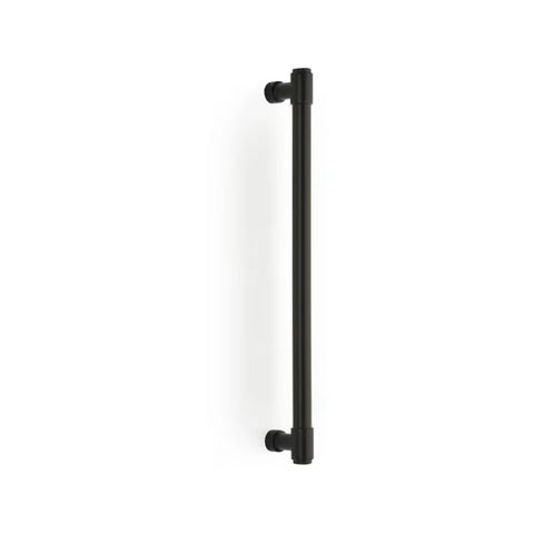 EMTEK JASPER APP PULL 12"  US19 - FLAT BLACK