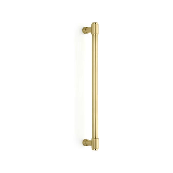 EMTEK JASPER APP PULL 12"  US4 - SATIN BRASS
