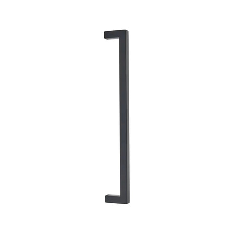 EMTEK WARWICK APP PULL 12"  US19 - FLAT BLACK