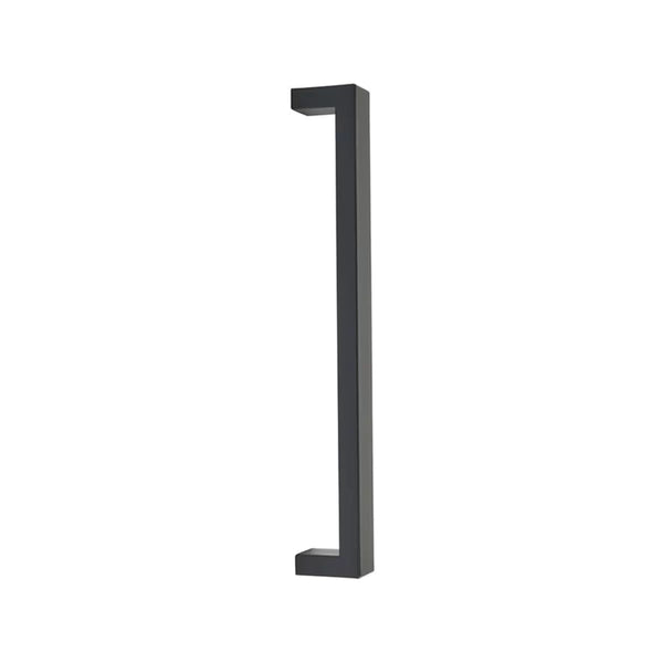 EMTEK KEATON APP PULL 12"  US19 - FLAT BLACK