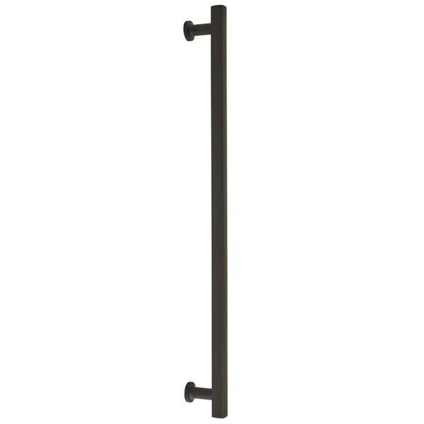 EMTEK FRSTNE APP PULL 12"  US19 - FLAT BLACK
