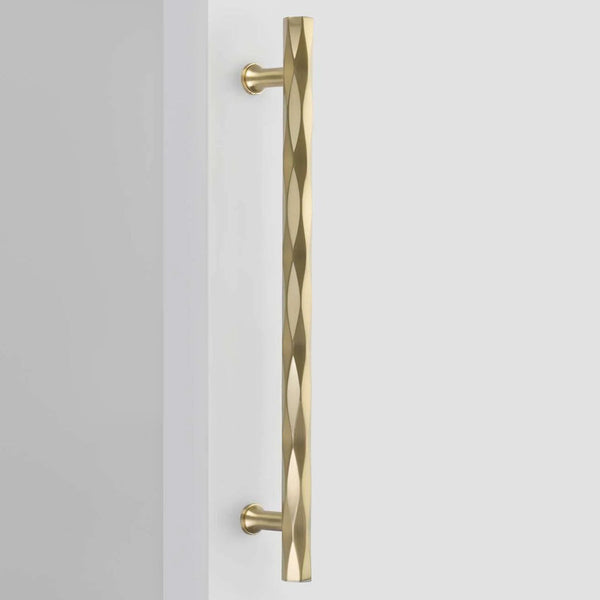 EMTEK TRIBECA APP PULL 12"  US4 - SATIN BRASS