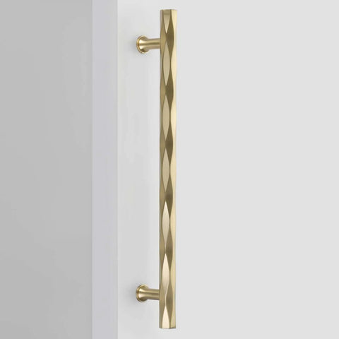 EMTEK TRIBECA APP PULL 12"  US4 - SATIN BRASS