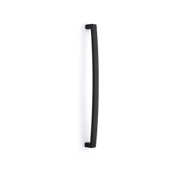 EMTEK BAUHAUS APP PULL 18"  US19 - FLAT BLACK
