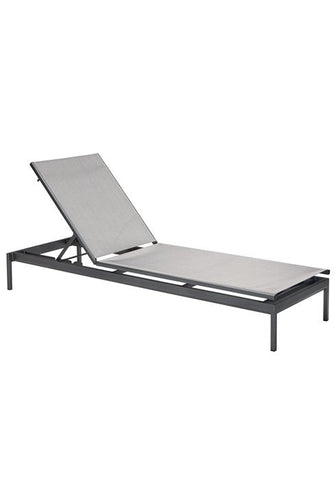 Tropitone Cabana Club Relaxed Sling Chaise Lounge - Armless,
15" Seat Height - Grade B