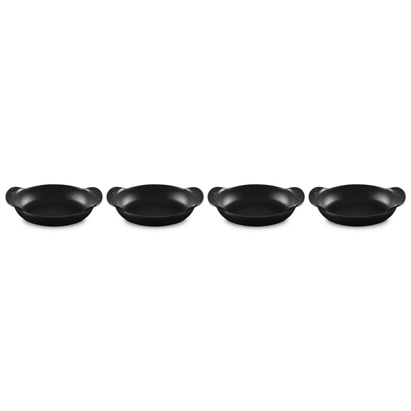 Le Creuset Gourmand Collection 0.3 QT.  Mini Oval Baker, Set of 4