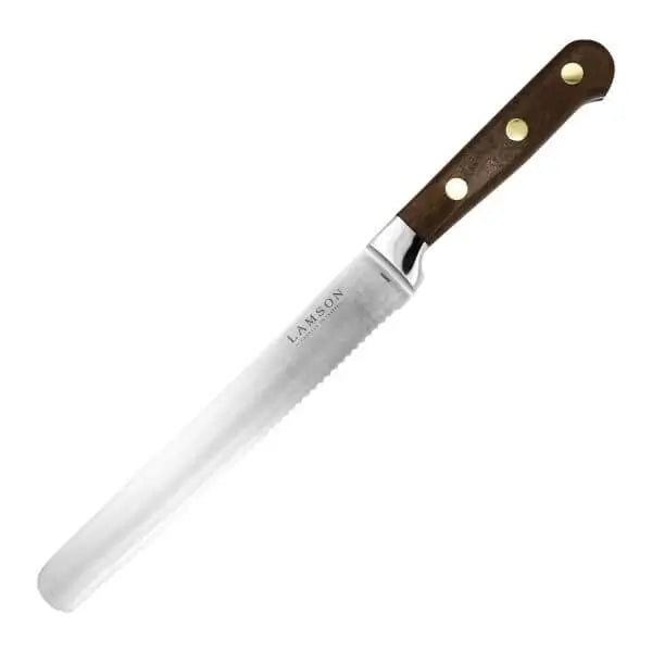 Lamson Forged 8" Bread Knife, Serrated - Walnut